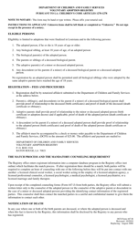 Form 447-B Affidavit of Biological Mother - Louisiana, Page 2