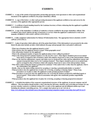 Application to Act as a Specialty Insurer in the State of Louisiana - Louisiana, Page 11