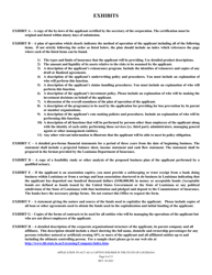 Application to Act as a Captive Insurer in the State of Louisiana - Louisiana, Page 8
