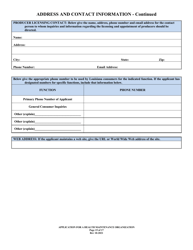 &quot;Application for Health Maintenance Organization License in Louisiana&quot; - Louisiana, Page 15