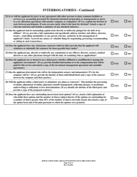 &quot;Application for Health Maintenance Organization License in Louisiana&quot; - Louisiana, Page 9