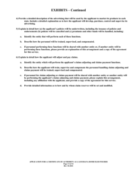 Application for a Certificate of Authority as a Louisiana Domiciled Insurer - Louisiana, Page 13