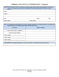Application for a Certificate of Authority as a Louisiana Domiciled Insurer - Louisiana, Page 16