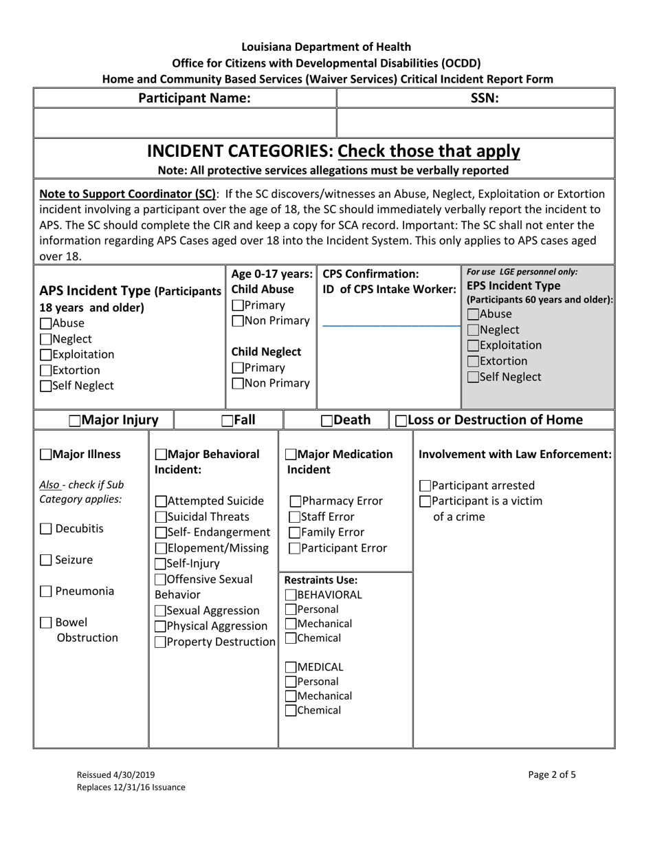 Louisiana Home And Community Based Services Waiver Services Critical   Page 2 Thumb 950 