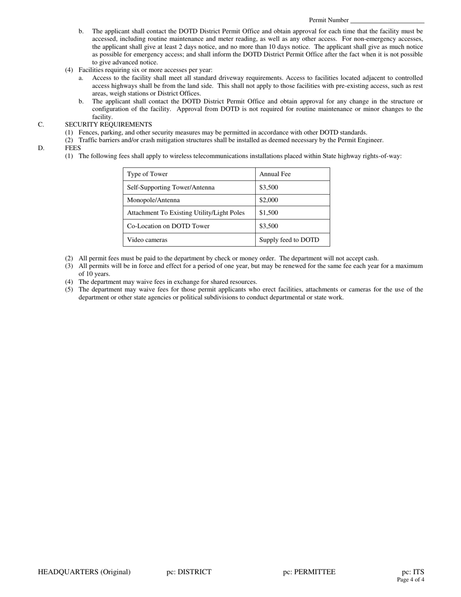 Wireless Permit - Louisiana, Page 4
