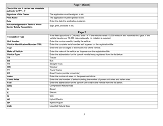 La Irp Application - Louisiana, Page 5