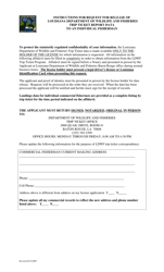 Request for Release of Louisiana Department of Wildlife and Fisheries Trip Ticket Report Data to an Individual Fisherman - Louisiana, Page 2