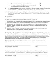 Form DEPLW0016-B2009 Application for General Permit - Agricultural Irrigation Pond - Maine, Page 7