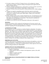 Volunteer Agreement - Maine, Page 2