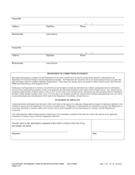 Volunteer, Internship or Practicum Application - Maine, Page 3