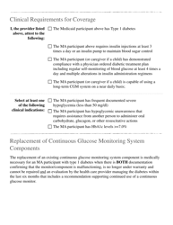Request for Continuous Glucose Monitoring Device - Maryland, Page 2