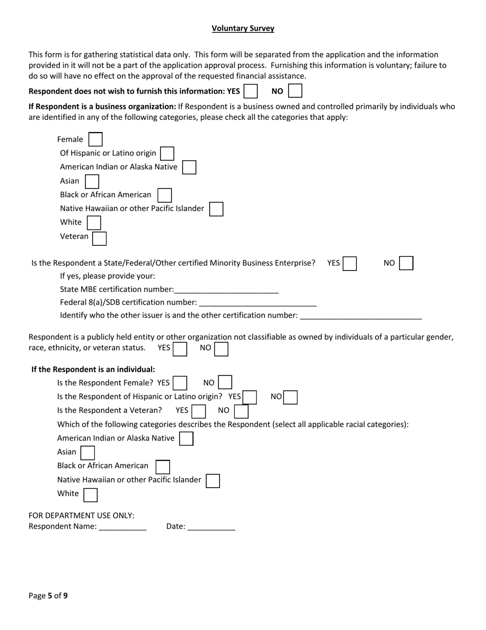 More Jobs for Marylanders Project Enrollment Application - Existing Maryland Business - Maryland, Page 5