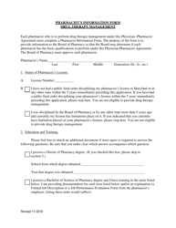 Document preview: Drug Therapy Management Application - Maryland
