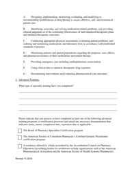 Drug Therapy Management Application - Maryland, Page 2