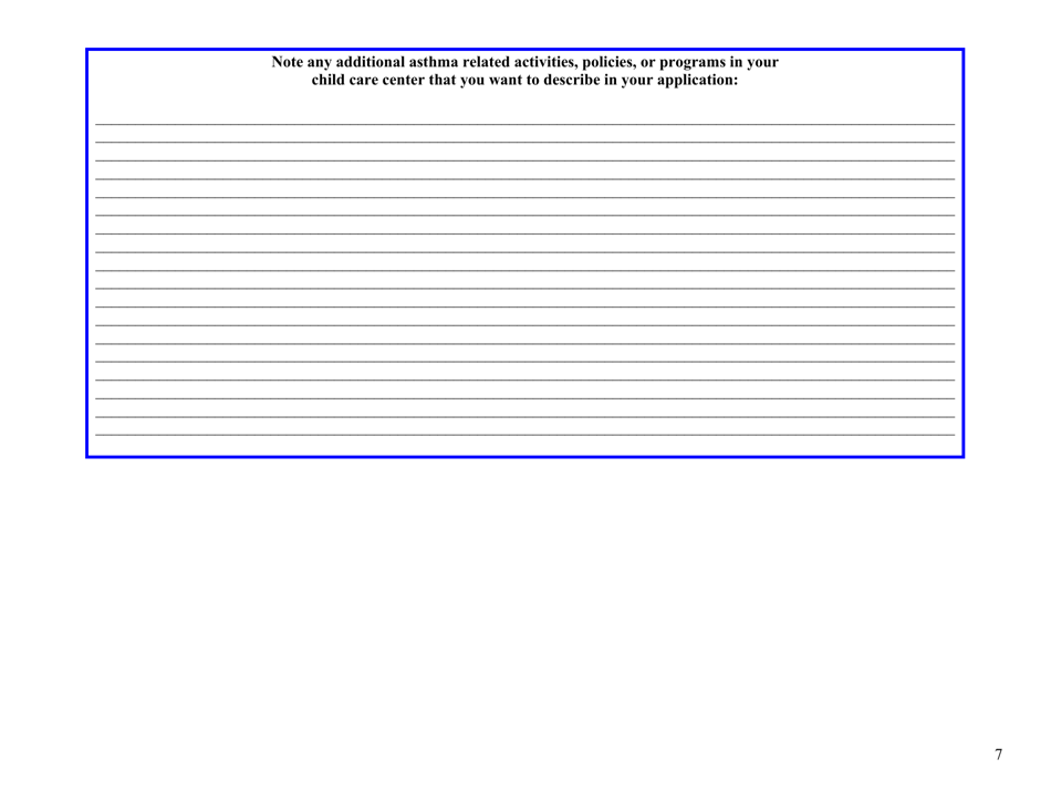 Module 2: Management - Application Form - Maryland, Page 7