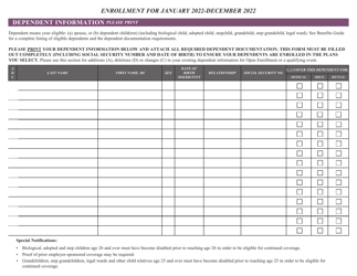 &quot;Direct Pay Enrollment Form - Health Benefits&quot; - Maryland, Page 2