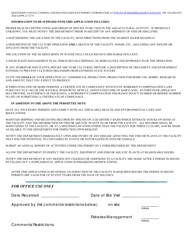 Aquaculture Permit Application (Non-shellfish) - Maryland, Page 2
