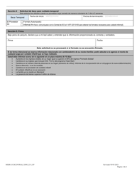 Formulario DOC.231.21P Formulario De Cambio De Proveedor - Programa De Becas De Cuidado Infantil - Maryland (Spanish), Page 2