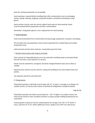 Application to Operate a Temporary Food Service Facility - Talbot County, Maryland, Page 6