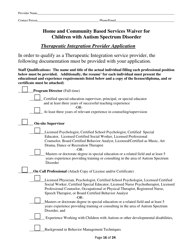 Addendum Cover Page for Maryland Medical Assistance Program Application - Facility/Organization - Pt 40 Autism Waiver - Maryland, Page 16