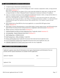 Dda Provider Application - Maryland, Page 17