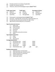 Access Management Division Plan Submission Checklist - Maryland, Page 2