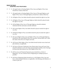 Drafters Checklist for Mdot Sha Plat Submissions - Maryland, Page 2
