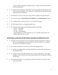 Drafters Checklist for Mdot Sha Plat Submissions - Maryland, Page 6