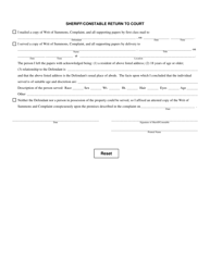 Form DC-CV-089 Complaint for Wrongful Detainer - Maryland, Page 2