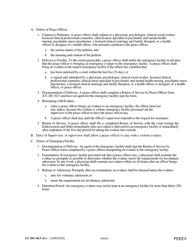 Form CC-DC-013 Petition for Emergency Evaluation - Maryland, Page 2