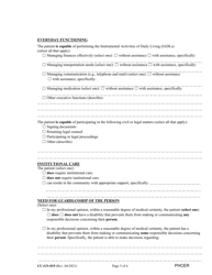 Form CC-GN-019 Physician&#039;s Certificate - Maryland, Page 5