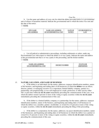 Form CC-CV-073 Statement of Financial Affairs - Maryland, Page 7