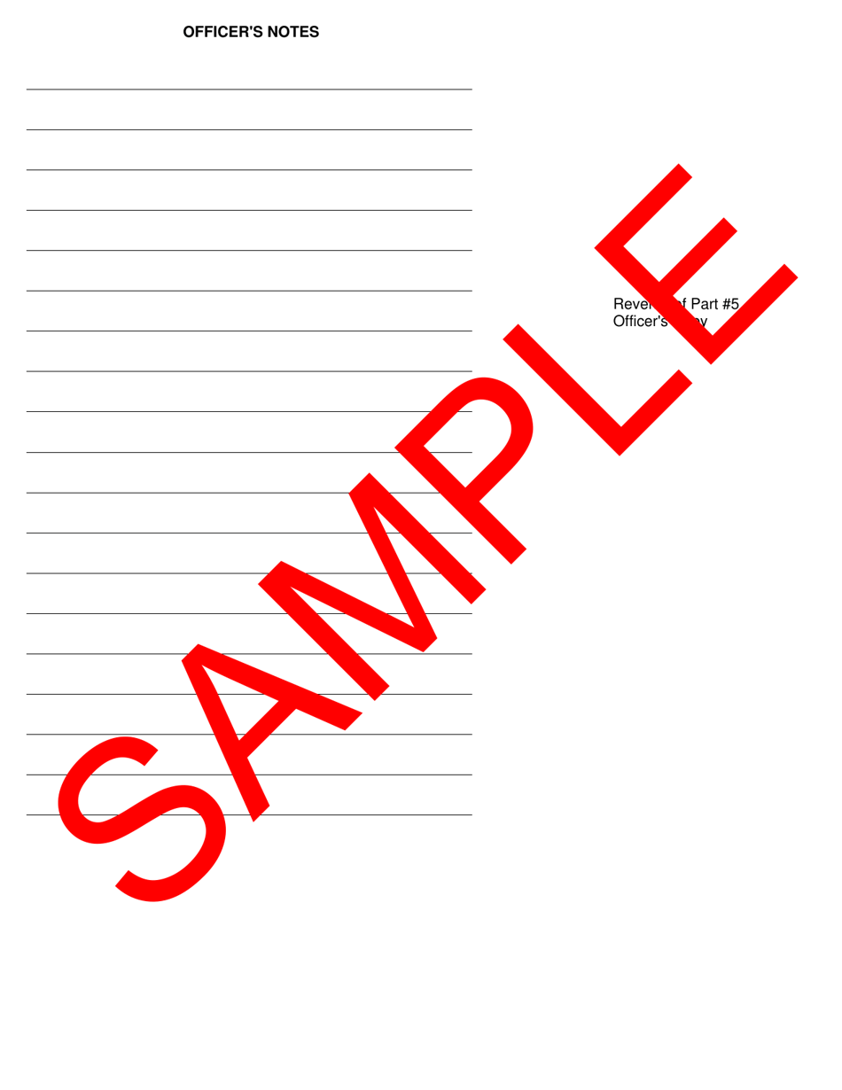 Form DC-028 Uniform Civil Citation - Sample - Maryland, Page 4