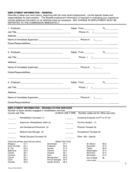 WCC Form VR-8 Rehabilitation Service Practitioner Registration Application - Maryland, Page 4