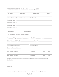Criminal Offender Record Information (Cori) Acknowledgement Form - Massachusetts, Page 2