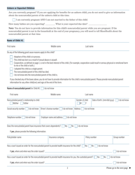 Form NCP-1 Noncustodial Parent Form - Massachusetts, Page 2