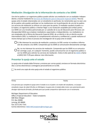 Formulario Modelo Para Presentar Una Queja Ante El Estado - Michigan (Spanish), Page 4