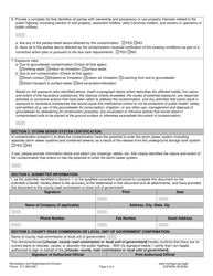 Form EQP4506 Public Highway Institutional Control - Michigan, Page 2