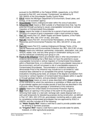 Suggested Format and Contents for Reviewing and Developing a Local Ordinance to Limit or Prohibit the Use of Contaminated Groundwater - Michigan, Page 12