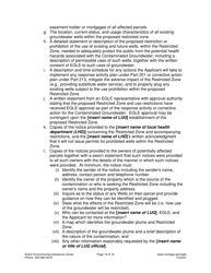 Suggested Format and Contents for Reviewing and Developing a Local Ordinance to Limit or Prohibit the Use of Contaminated Groundwater - Michigan, Page 15