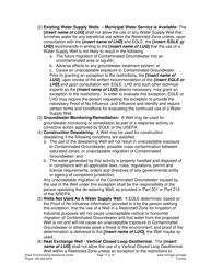Suggested Format and Contents for Reviewing and Developing a Local Ordinance to Limit or Prohibit the Use of Contaminated Groundwater - Michigan, Page 17