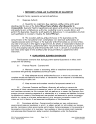 Form EQP4510 Financial Test - Corporate Guarantee - Michigan, Page 11