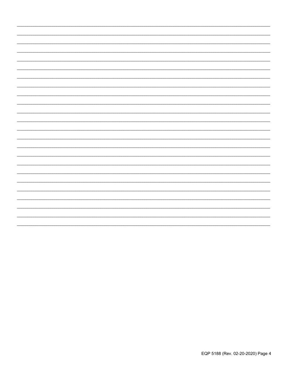 Form EQP5188 Generator Tank Inspection Form - Michigan, Page 4