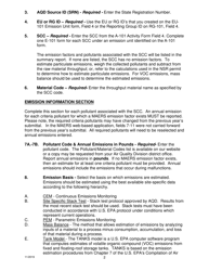 Instructions for Form E-101, EQP5753 Emissions - Michigan, Page 2