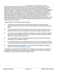 Form EQP9227 Miwaters Certifier Agreement - Michigan, Page 2