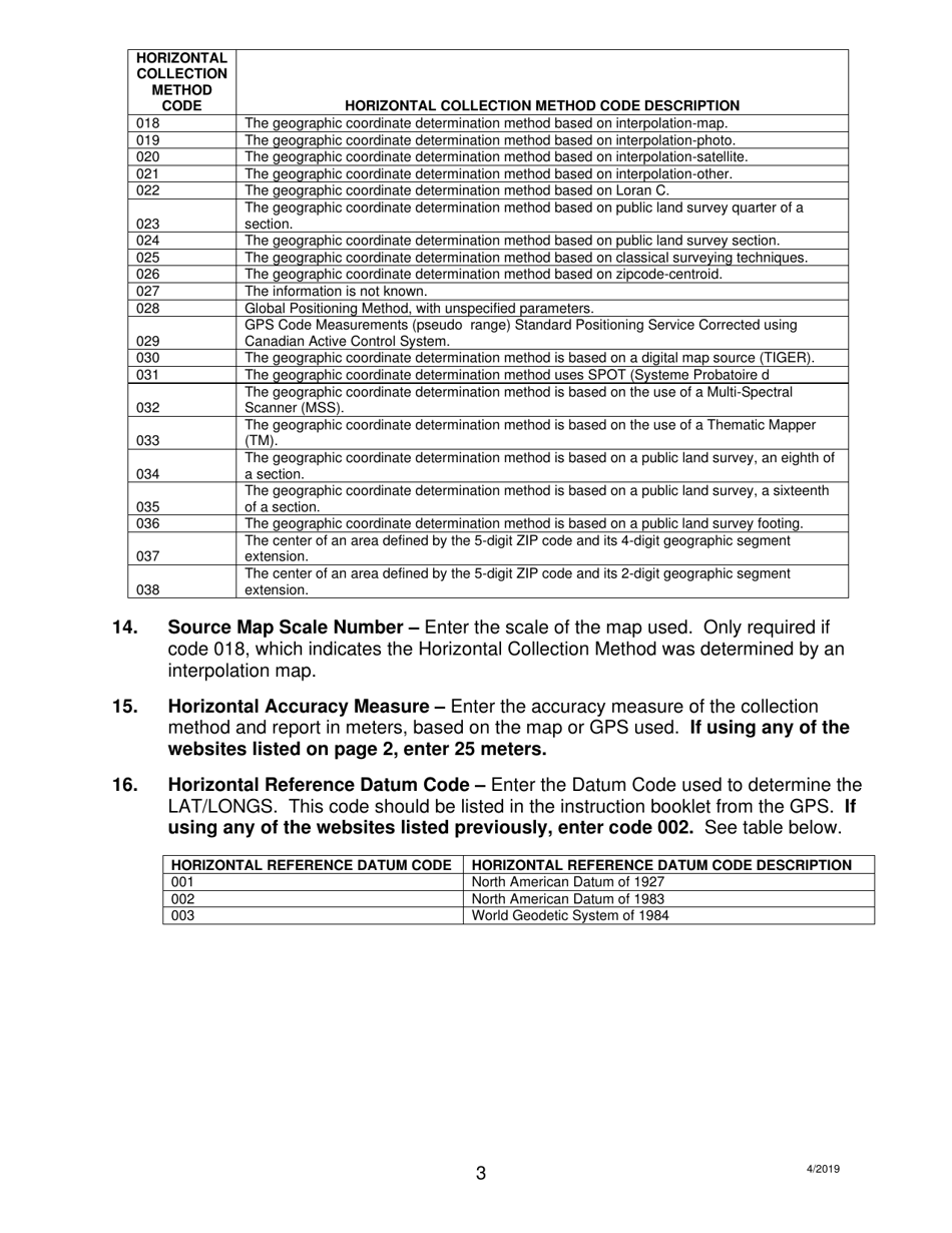 Instructions for Form S-101, EQP5747 Source - Michigan, Page 3