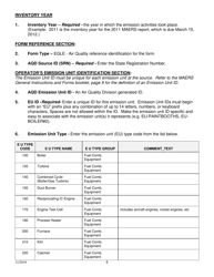 Instructions for Form EU-101, EQP5750 Emission Unit - Michigan, Page 5