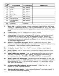 Instructions for Form EU-101, EQP5750 Emission Unit - Michigan, Page 7