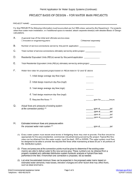 Form EQP5877 Permit Application for Water Supply Systems - Michigan, Page 5