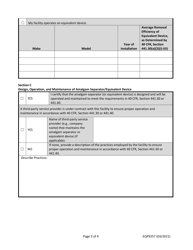 Form EQP9257 One-Time Compliance Report for Dental Dischargers - Michigan, Page 3